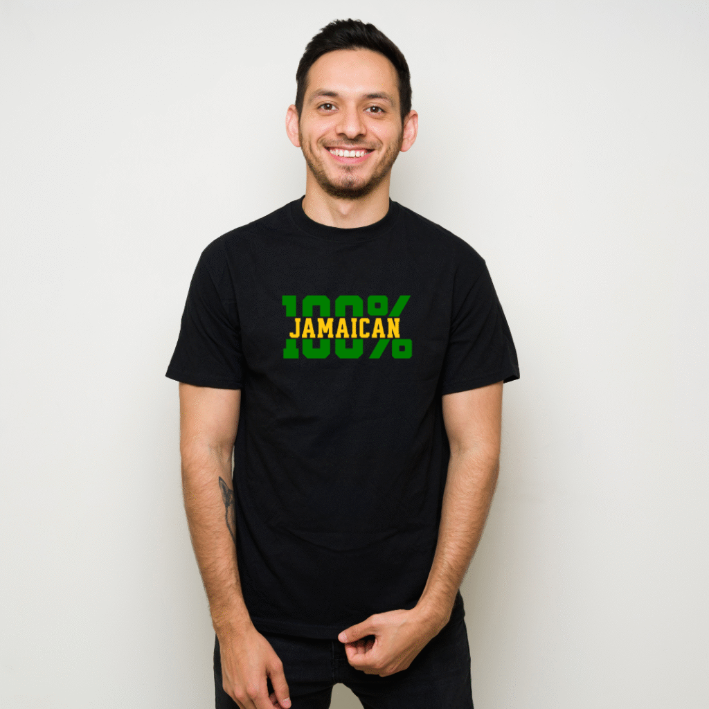100% Jamaican Tshirt (Kids)