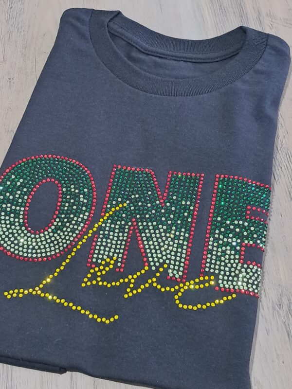 100% yardie rhinestone tshirt (copy)